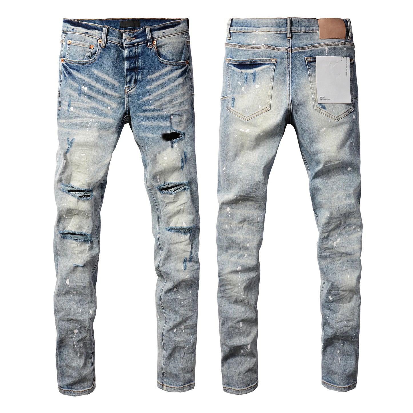 Purple Denim Jeans