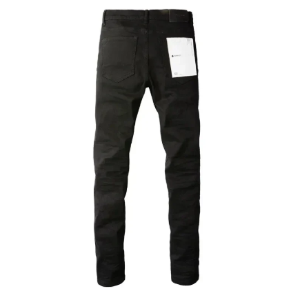Purple Black Jeans