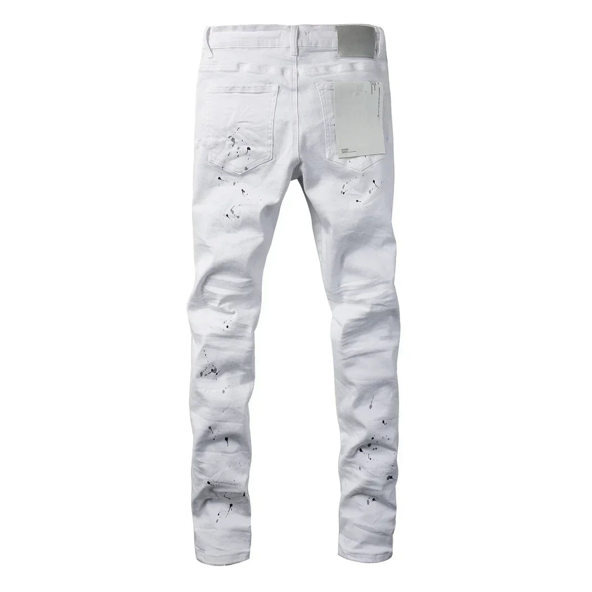 Purple White Jeans