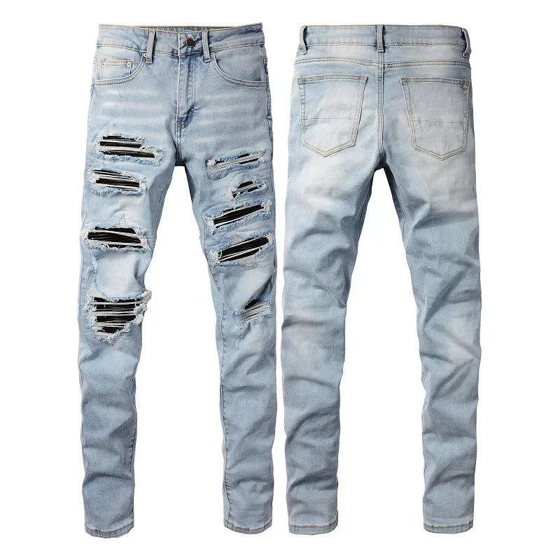 Hand-worn Jeans