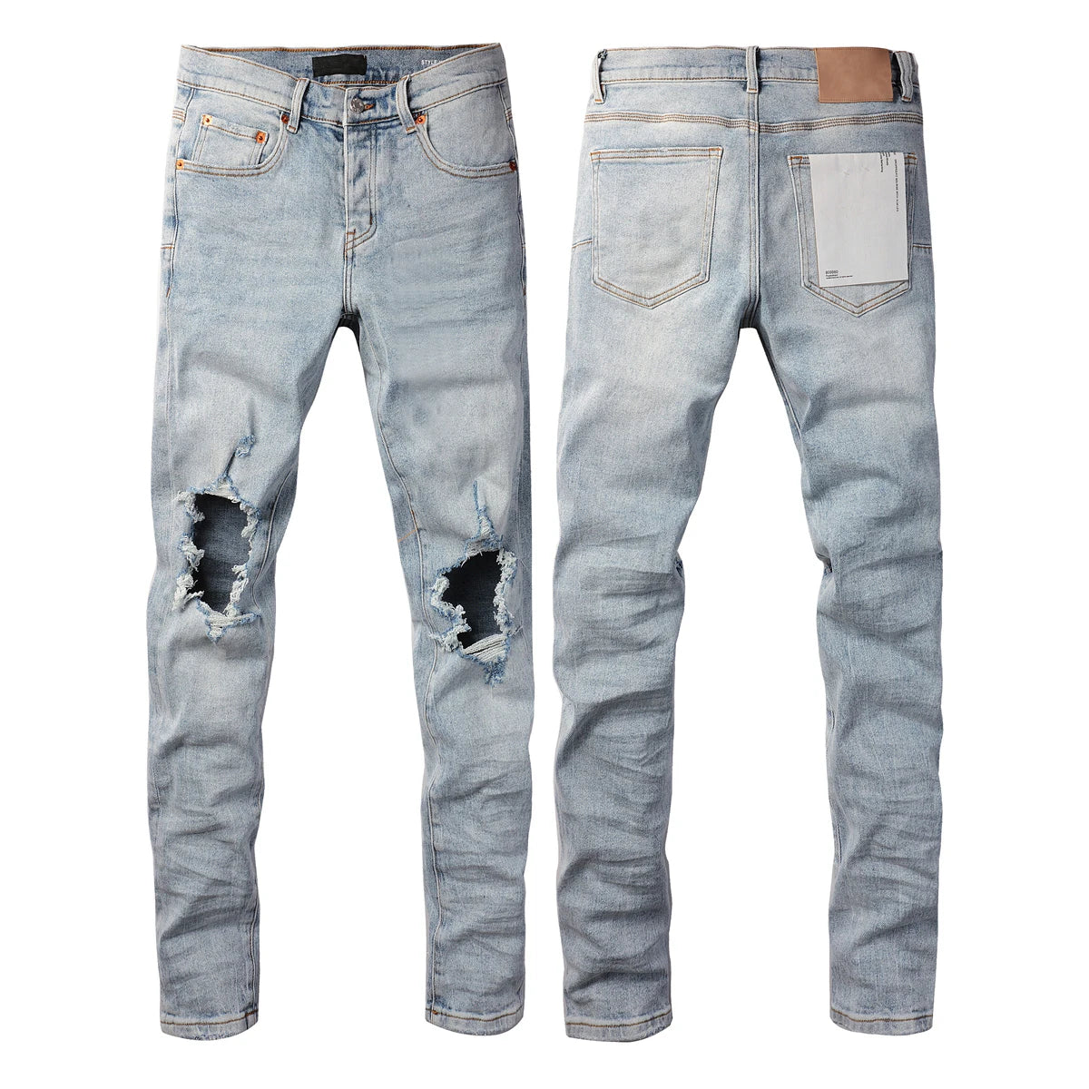 Purple Denim Jeans