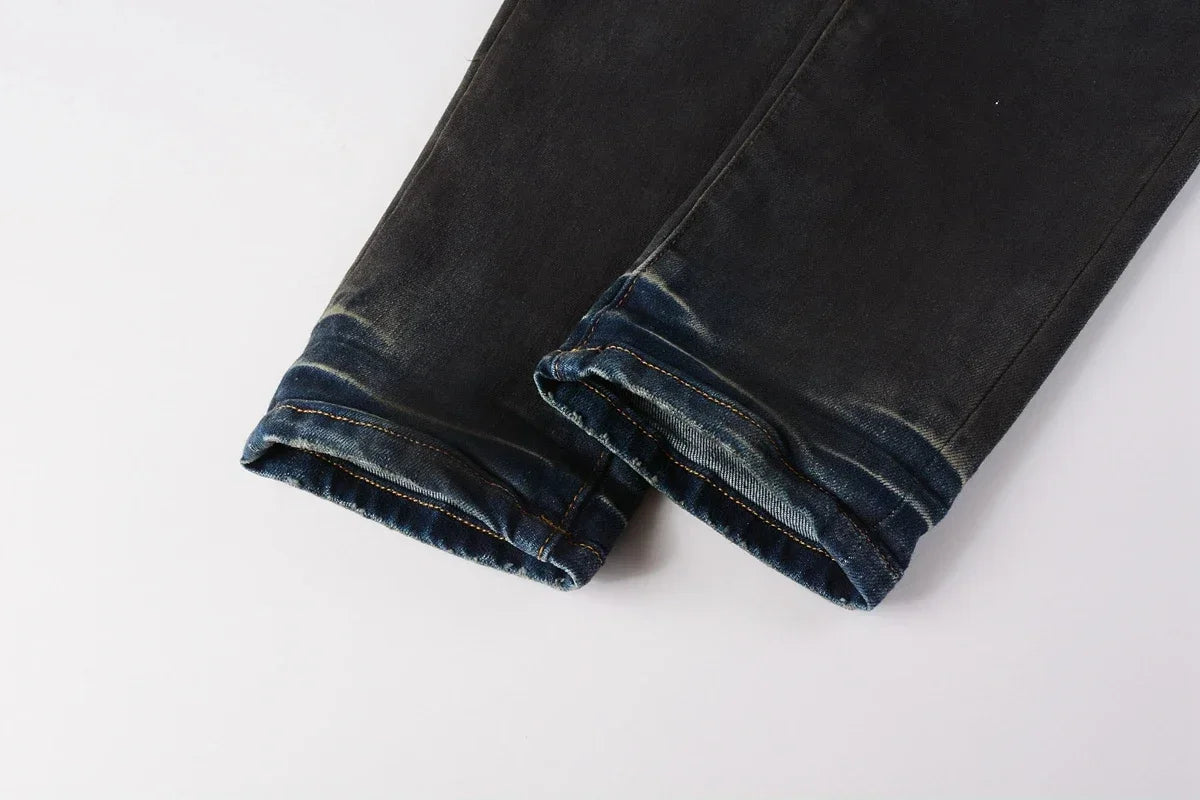 Purple Denim Jeans