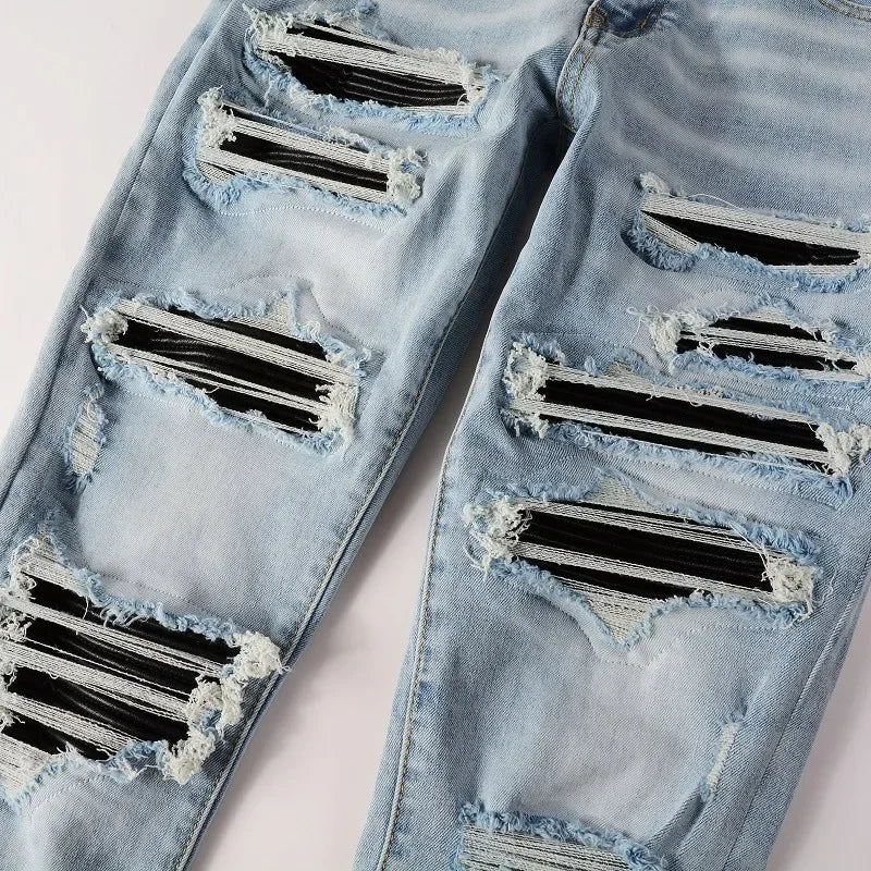 Hand-worn Jeans