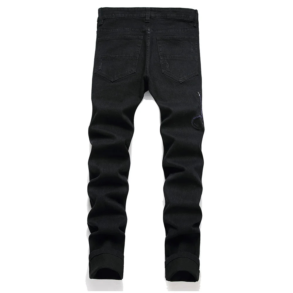 Embroidery Jeans