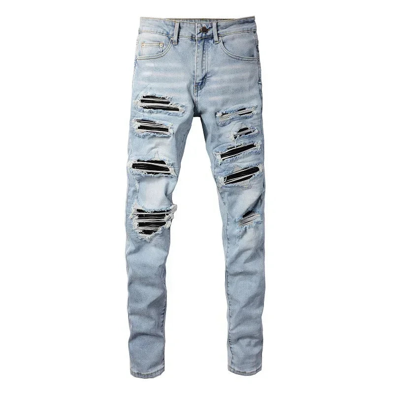 Hand-worn Jeans