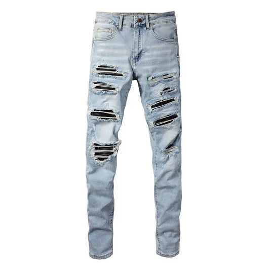Hand-worn Jeans