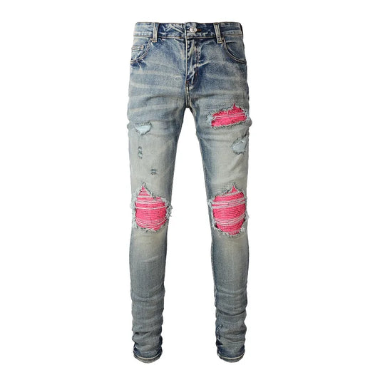 Cracked Jeans