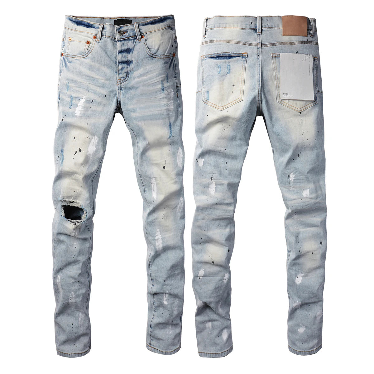 Purple Denim Jeans