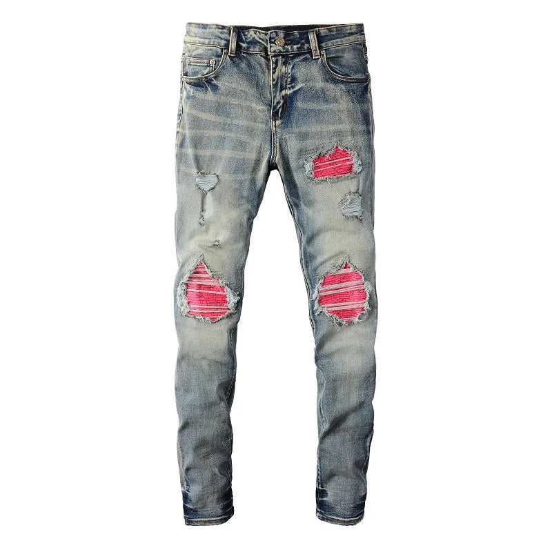 Cracked Jeans